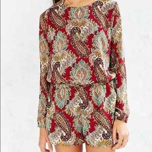 Urban Outfitters Paisley Romper